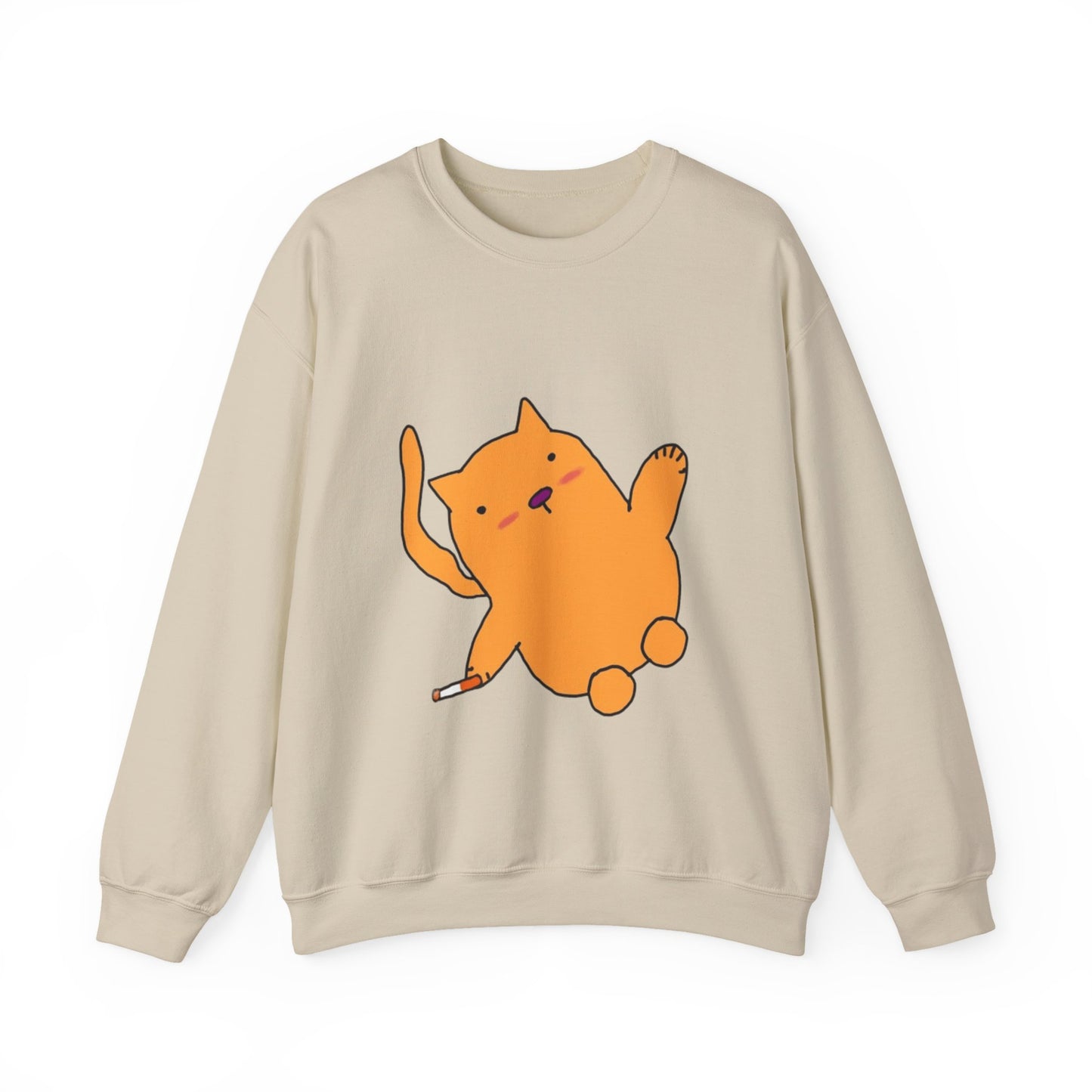 smoking cat™ Crewneck