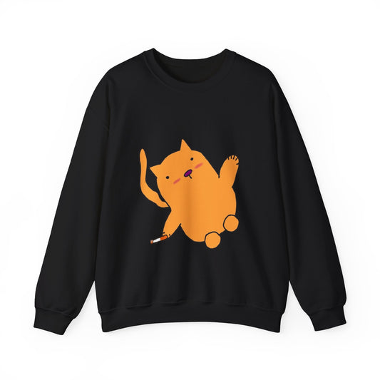 smoking cat™ Crewneck
